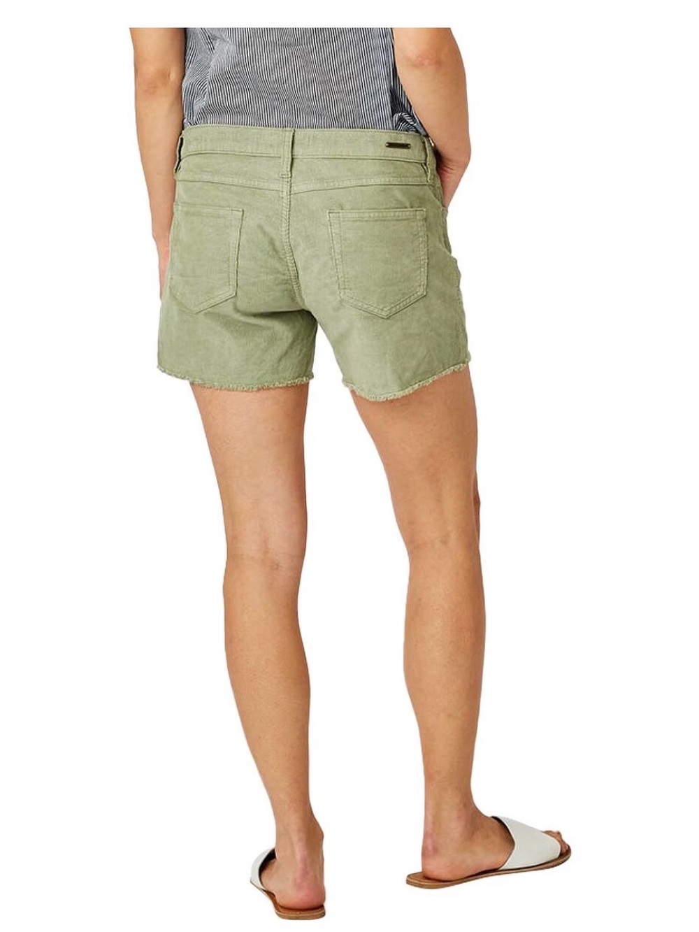 Carve Designs - Olive Green Oahu 4” Butter Shorts - Picture 4 of 13
